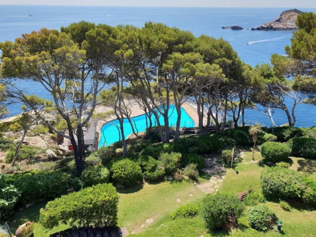 Capsasalbegur137 Piscina Del Mar Vista Al Patio Lejlighed Eksteriør billede