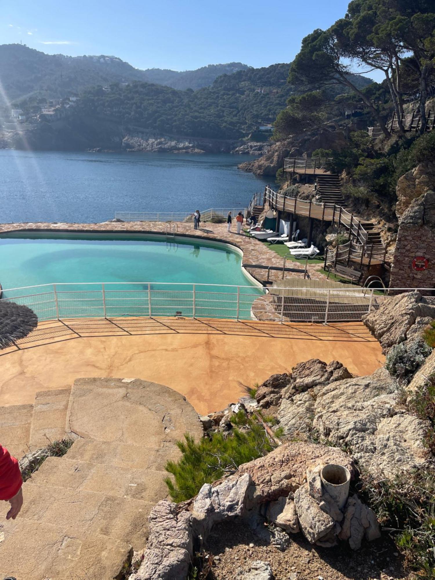Capsasalbegur137 Piscina Del Mar Vista Al Patio Lejlighed Eksteriør billede